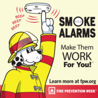 Ad for smoke alarms, make them work for you!